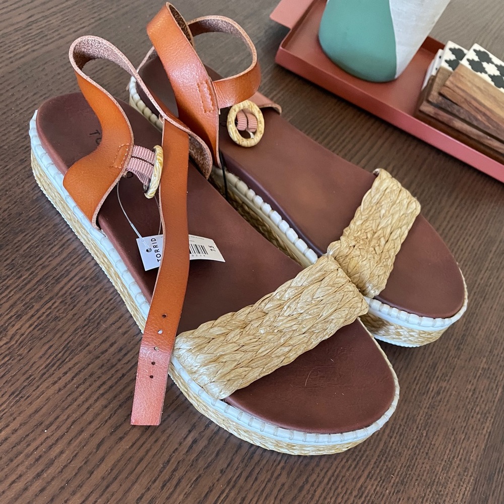 Brand New with Tags Torrid Espadrille Sandals
